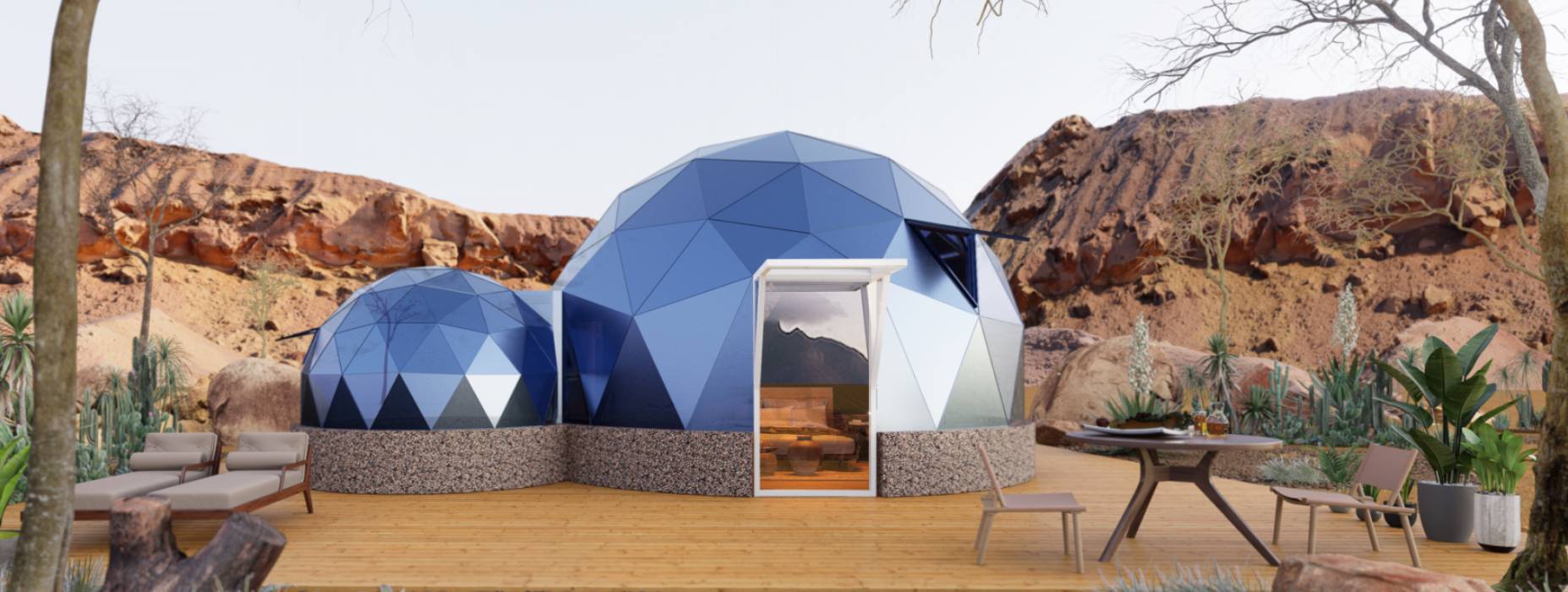 锦州球形智能光伏玻璃星空房